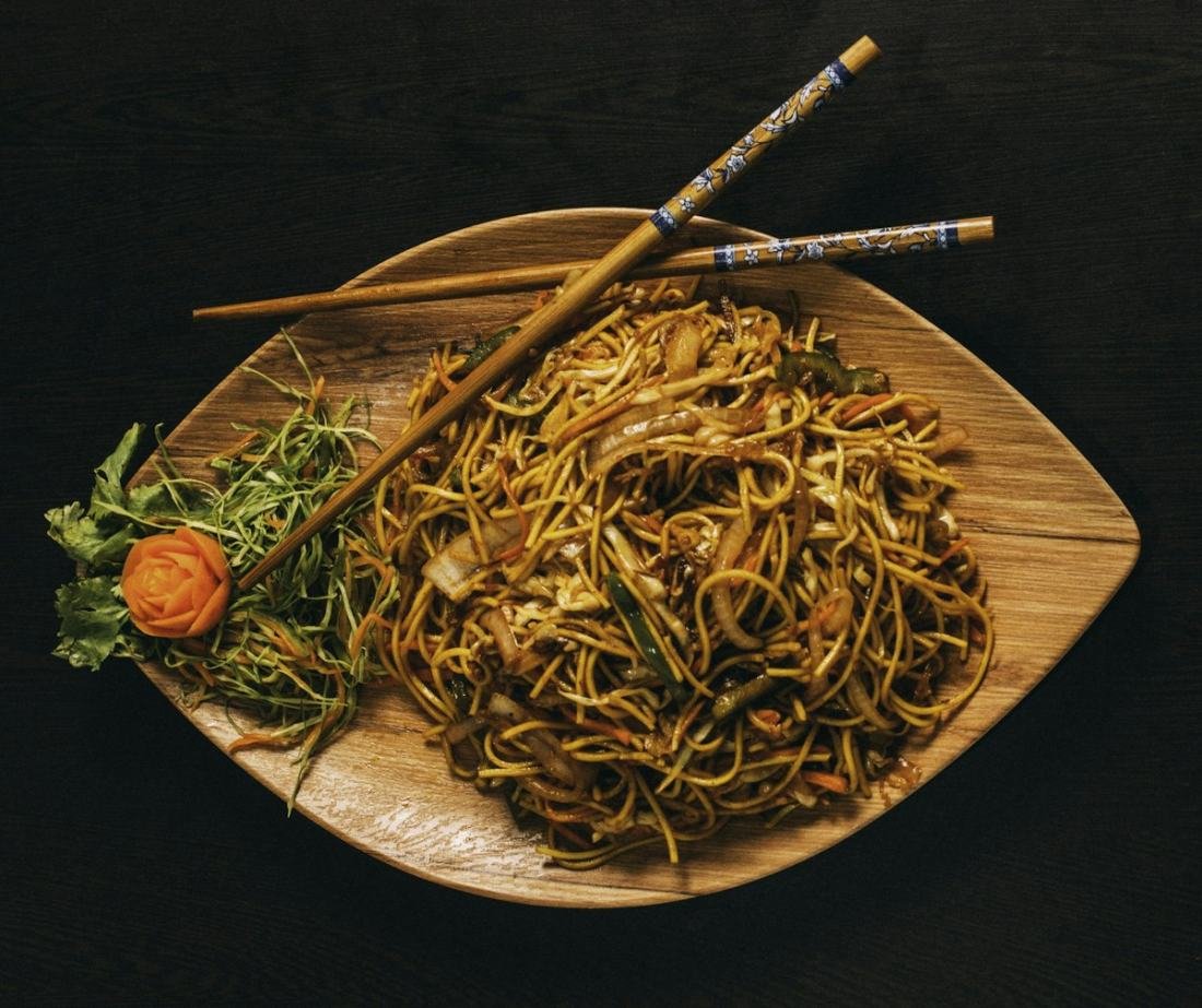 Veg Hakka Noodles